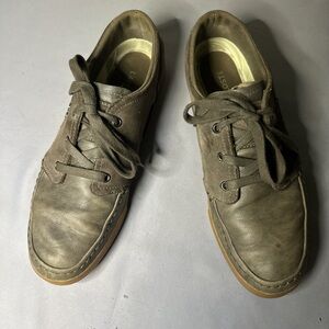 Lacoste Men's Brown Leather Sneakers